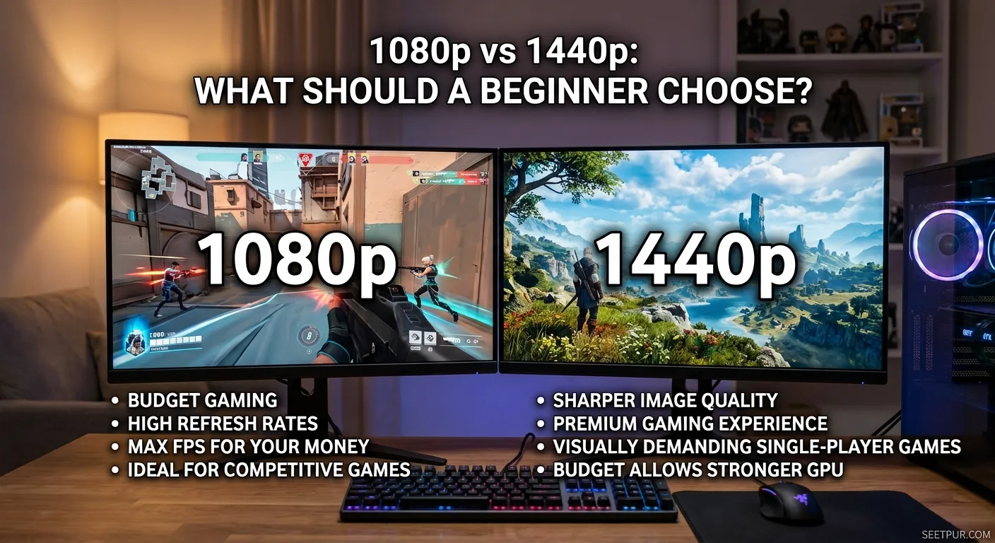 1080p vs 1440p What Should a Beginner Choose