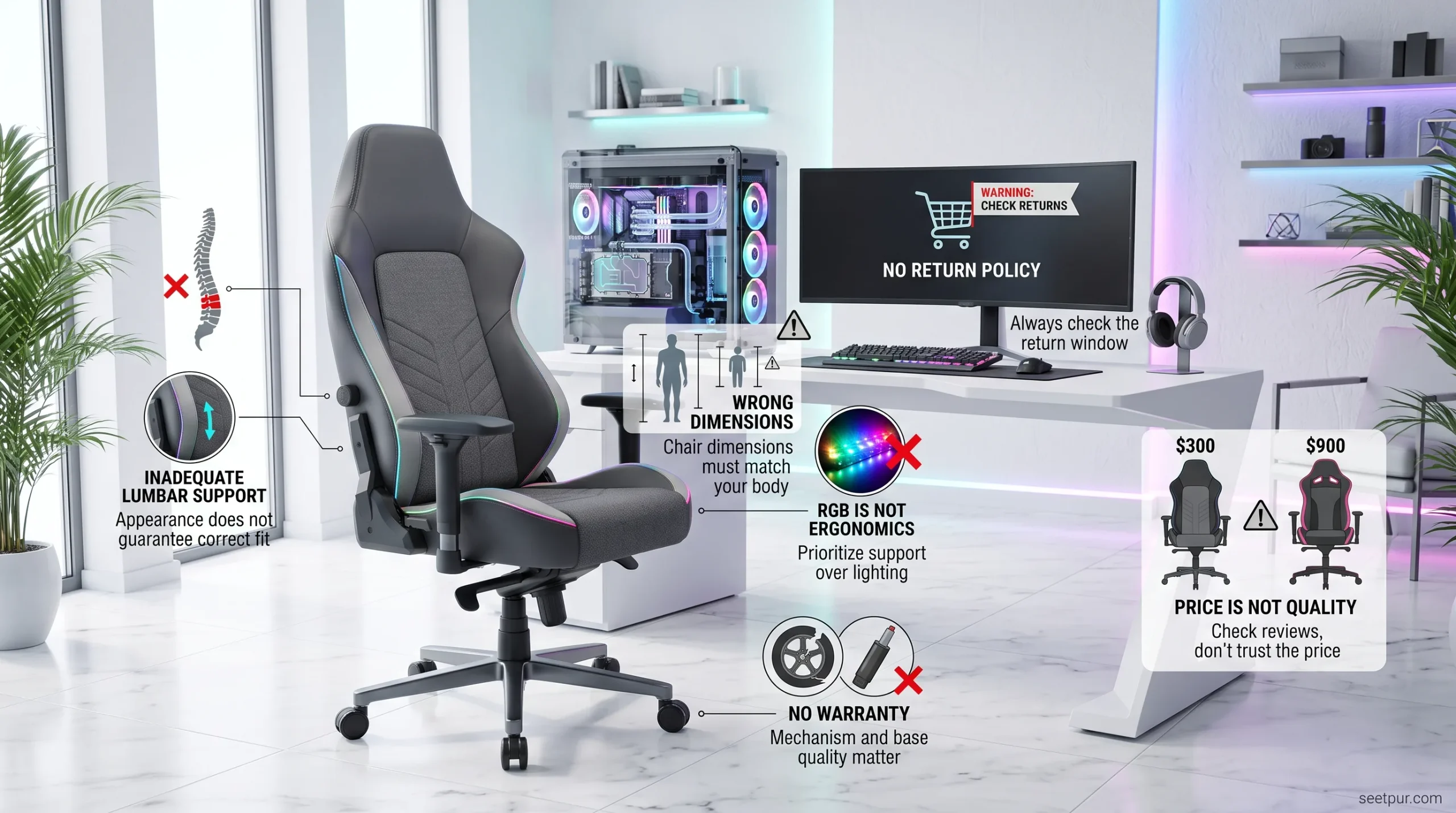 Gaming Chair Buying Mistakes to Avoid