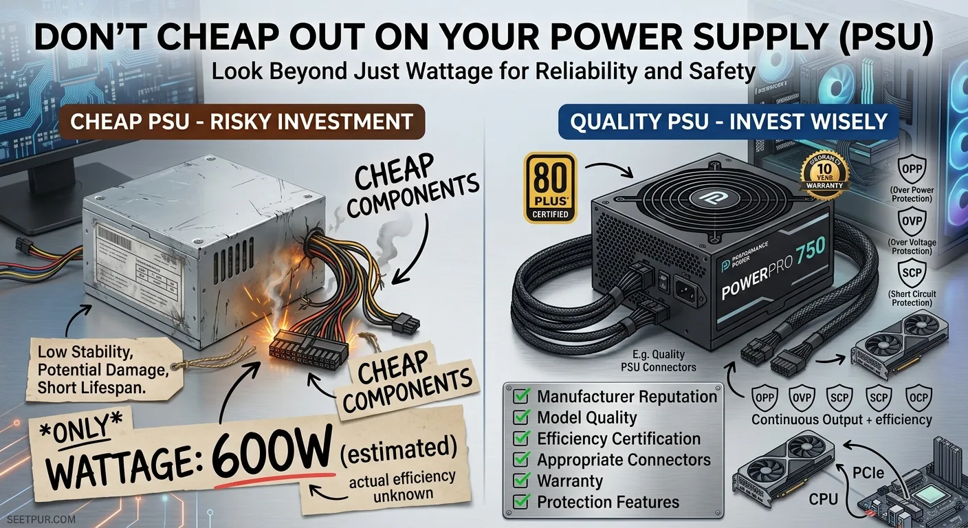 Don't Cheap Out on the Power Supply