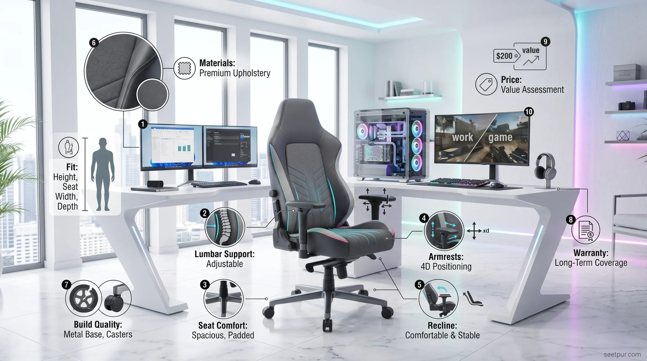 How We Would Choose a Gaming Chair