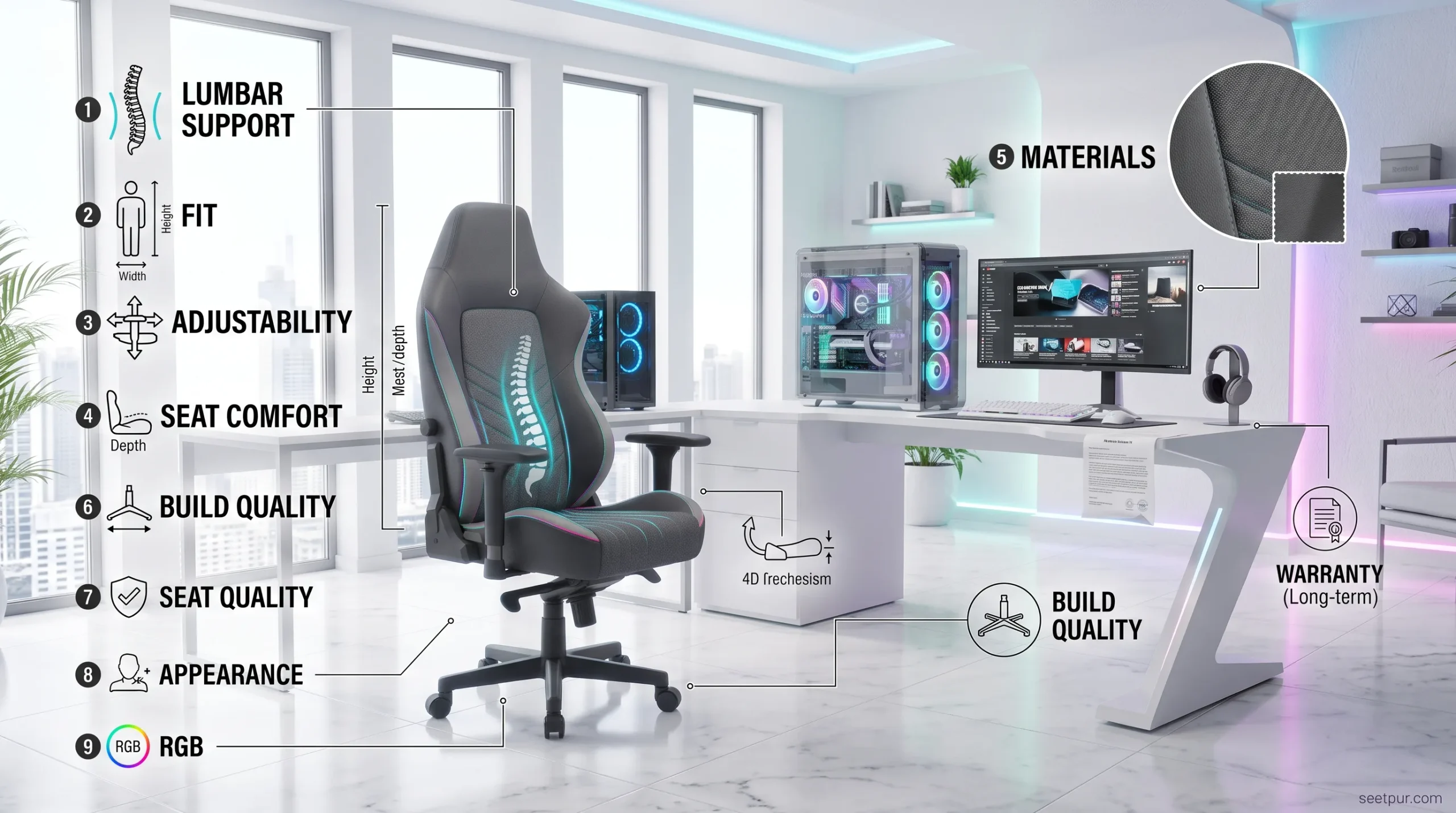 What About RGB Gaming Chairs