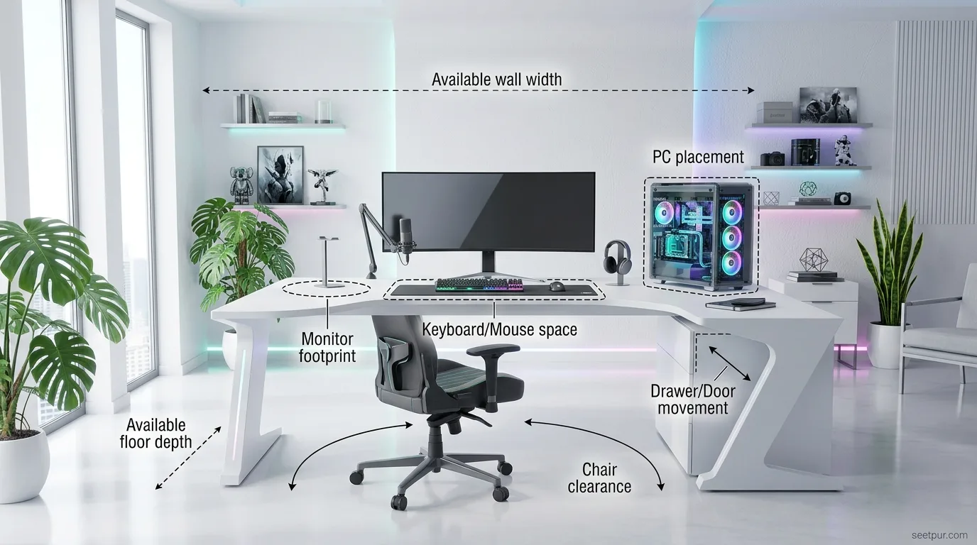 What Size Gaming Desk Do You Need